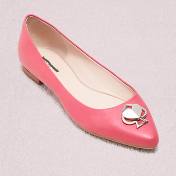 Kate Spade noah flats in PERFECT PEONY---NEW - Picture 2 of 3